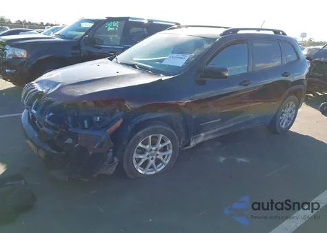 2017 Jeep Cherokee Sport Fwd из США, поврежденный, VIN 1C4PJLAB3HW640158